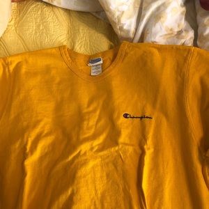 Yellow champion shirt